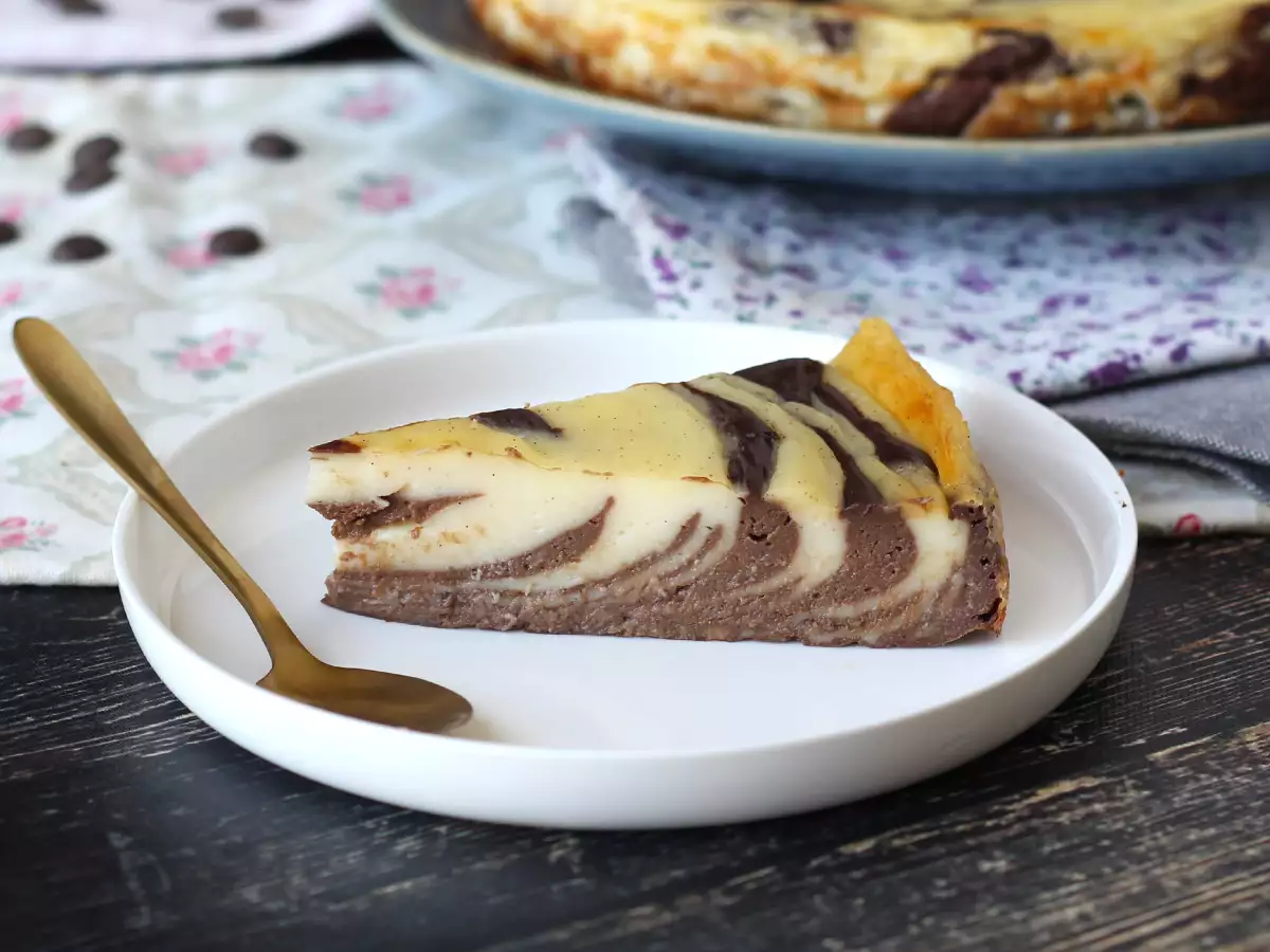 Recept Márványos flan tészta nélkül, szuper egyszerűen elkészíthető, garantáltan wow hatású
