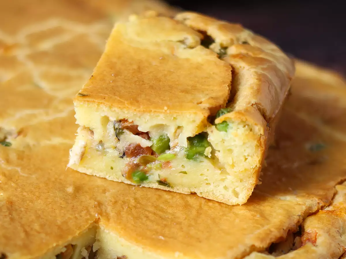 Recept Szardíniatorta: egyszerű, nedves és ízletes recept