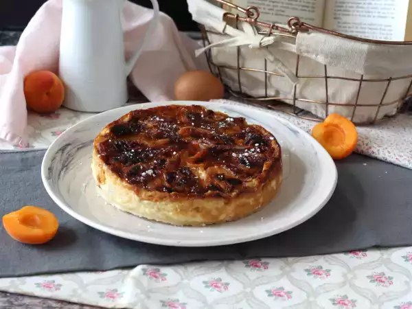 Recept Sárgabarack clafoutis air fryerrel