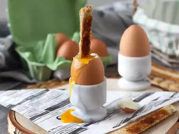 Recept Lágyra főtt tojás a légsütőben