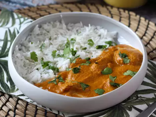 Recept Vajas csirke, a par excellence indiai étel csirkével!