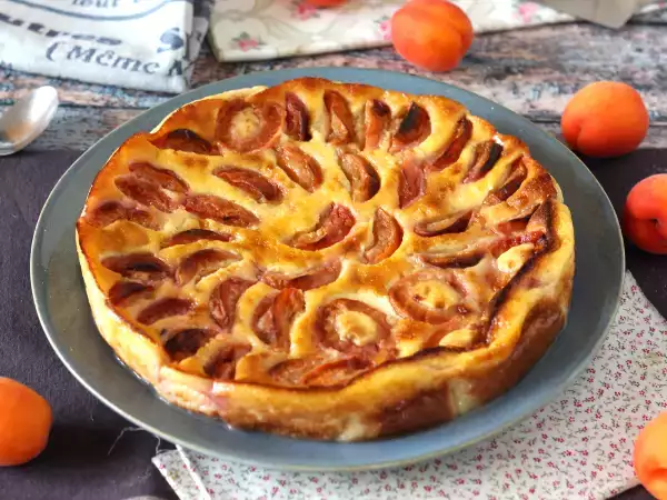 Recept Könnyű sárgabarack clafoutis