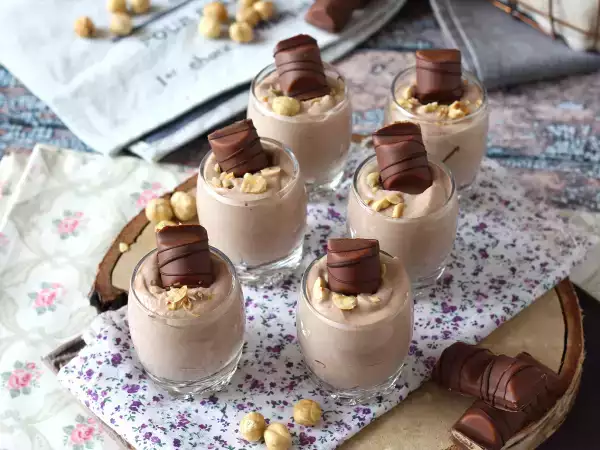 Recept Sütés nélküli, szuper-ízletes kinder bueno verrines