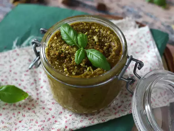 Recept Pisztácia pesto, egy egyszerű és ízletes szósz