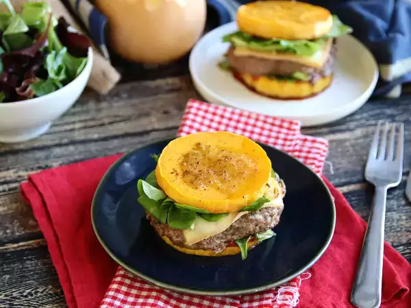 Recept Butternut burger (garantáltan kenyérmentes!)