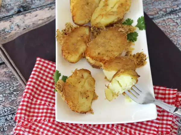 Recept Parmezános burgonya, belül puha, kívül ropogós!