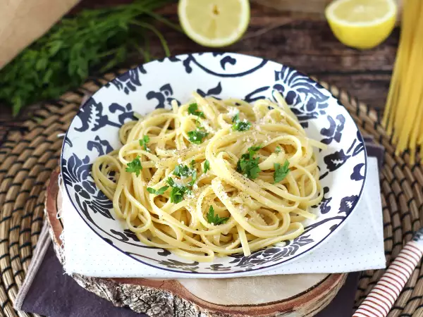 Recept Tészta citrommal - pasta al limone (a jövő kedvence!)