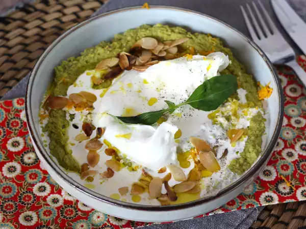 Recept Borsó kenhető: tökéletes krémes burrata sajttal