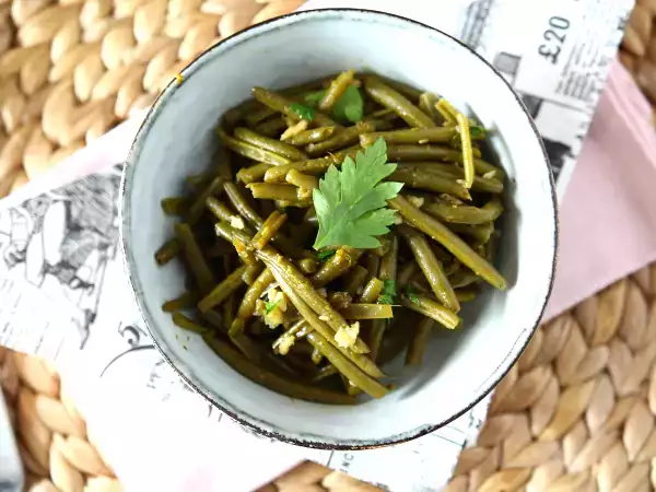 Recept Hogyan kell a zöldbabot serpenyőben megsütni?