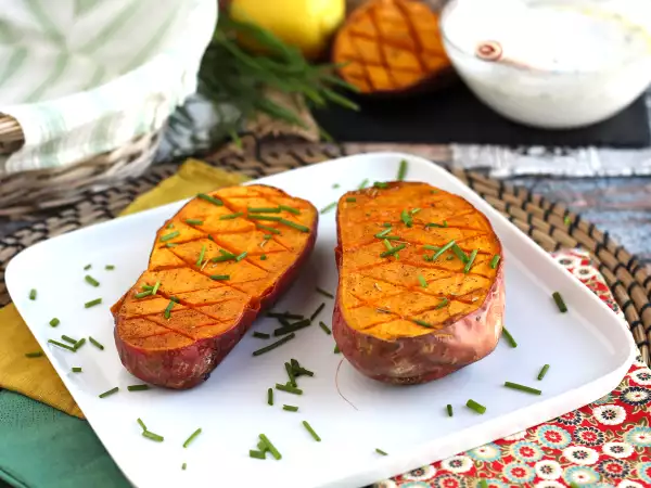 Recept Sült édesburgonya