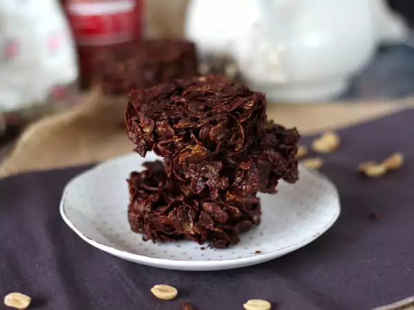 Recept Extra ropogós mogyorós csokis homokrózsák