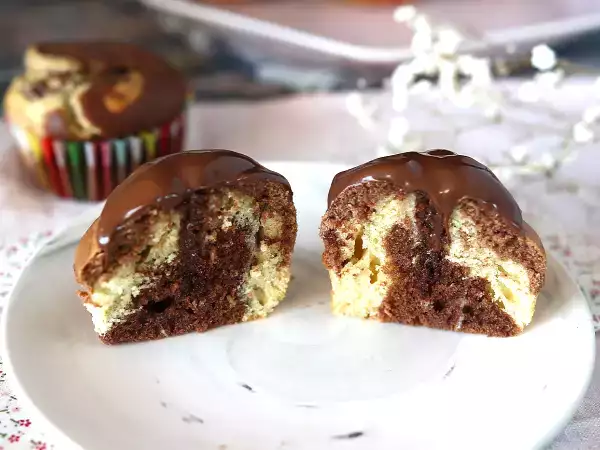 Recept Márvány muffinok
