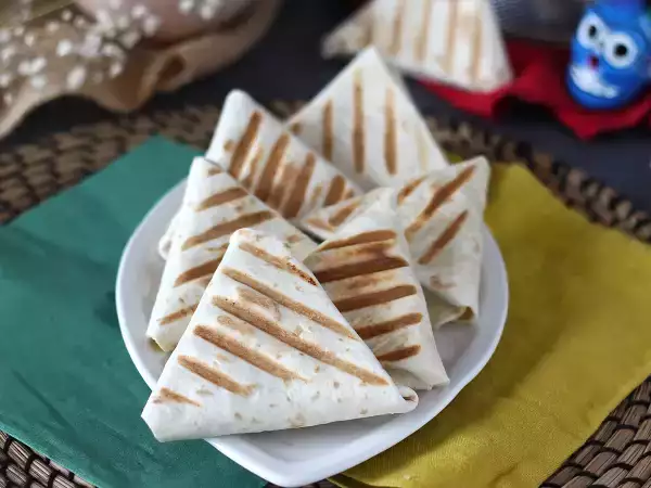 Recept Vegetáriánus taco samosas