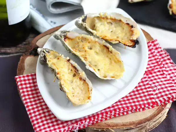Recept Gourmet osztriga au gratin