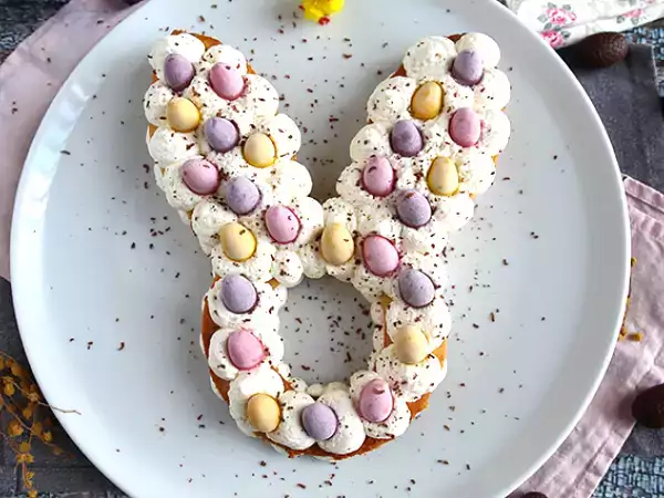 Recept Húsvéti tojás nyuszi torta