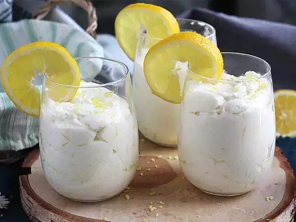 Recept Könnyű citromos mousse