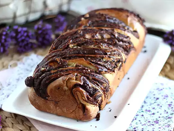 Recept Csokoládé és mogyorós babka briós