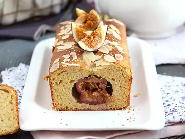 Recept Füge és mandula torta