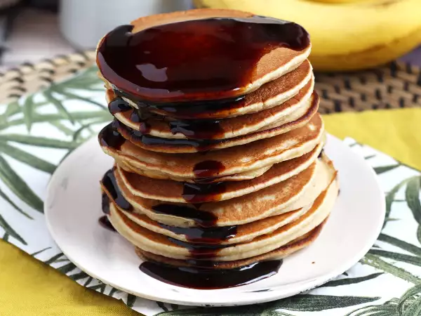 Recept Könnyű banános palacsinta