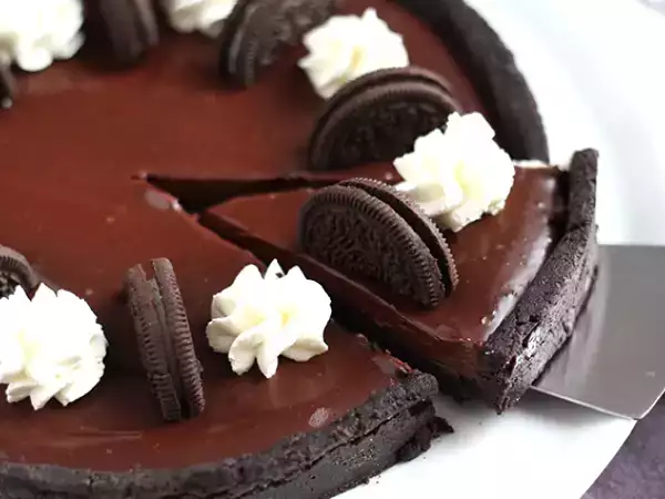 Recept Csokoládé és oreo tortácska