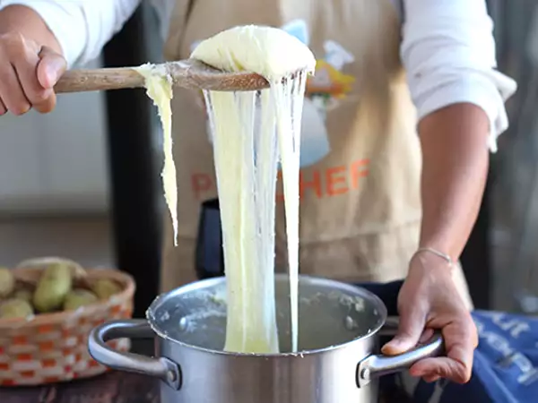 Recept Aligot kolbász