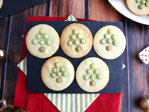 Recept Karácsonyfa keksz