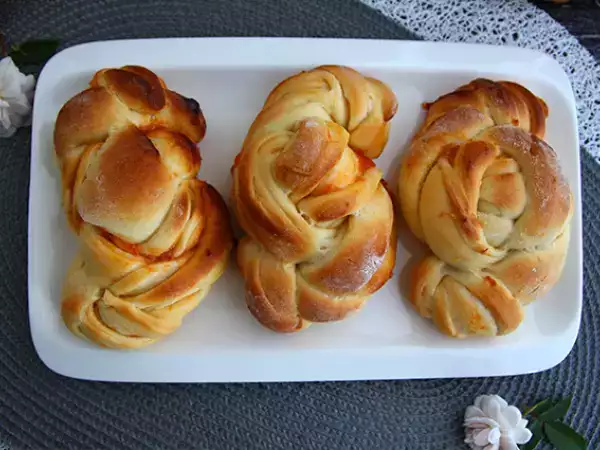 Recept Fonott barackos briósok