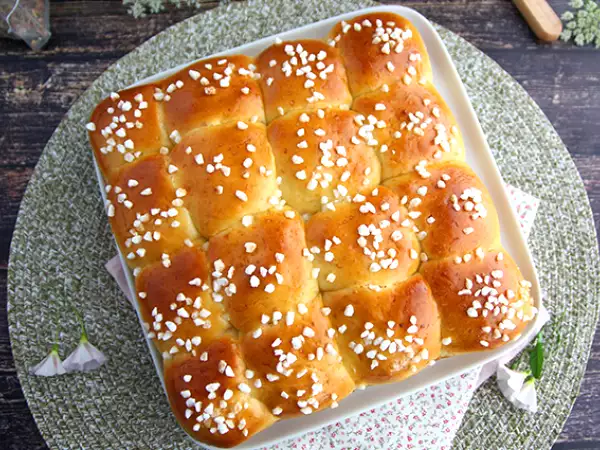 Recept Brioche butchy - brioche vaj nélkül