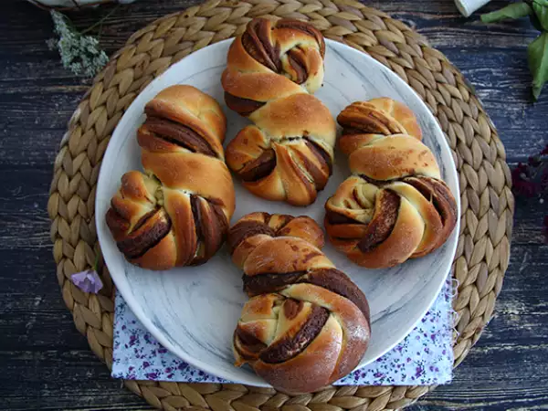 Recept Fonott zsemle nutellával