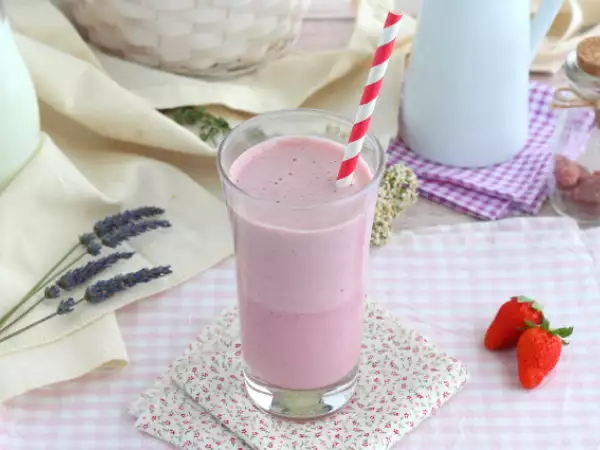Recept Málna és eper turmix