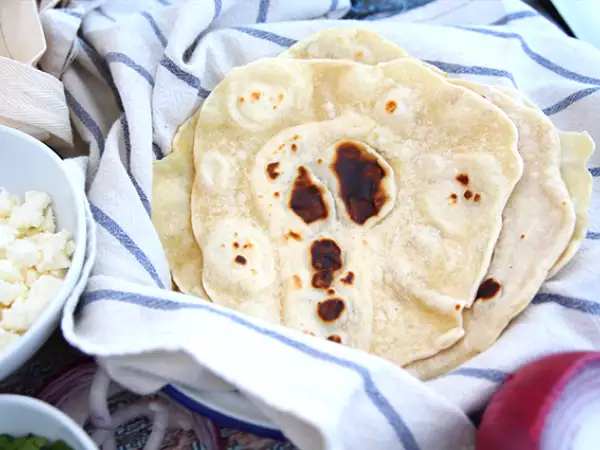 Recept Búza tortillák