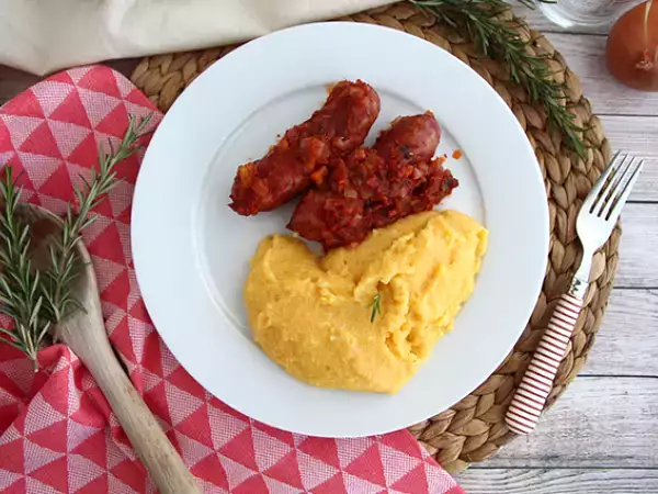 Recept Savoyai dió polentával és comté sajttal