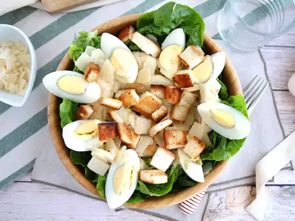 Recept Könnyű caesar saláta