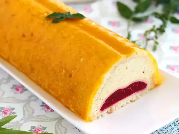 Recept Mangó és málna torta