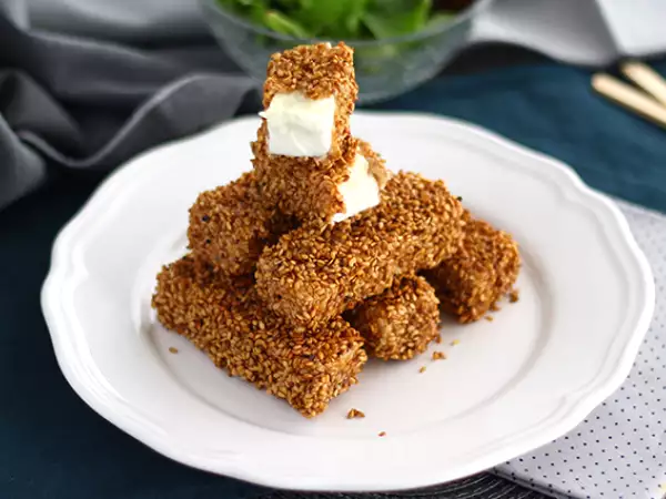 Recept Szezámos feta sajt rudak