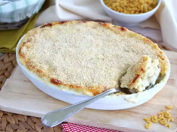 Recept Mac és sajt, az amerikai tésztás gratin
