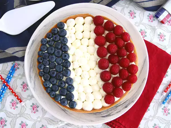Recept Franciaország kék fehér piros torta