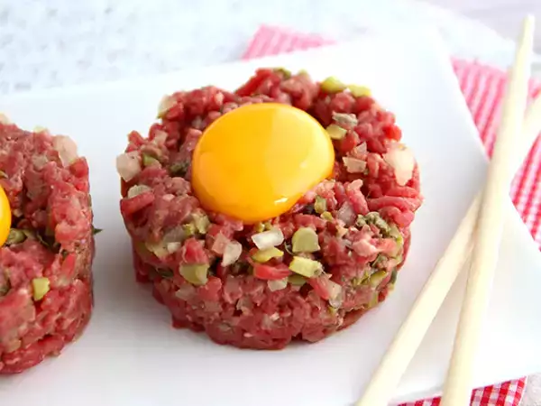 Recept Marhahús steak tartár