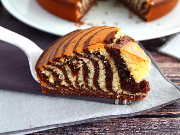 Recept Zebra torta, egzotikus márvány (olasz márvány)