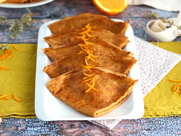 Recept Crêpes suzette, a hagyományos recept