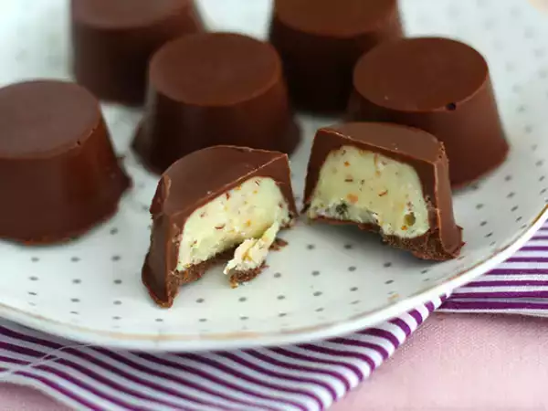 Recept Kinder schoko-bons házi készítésű csokoládék