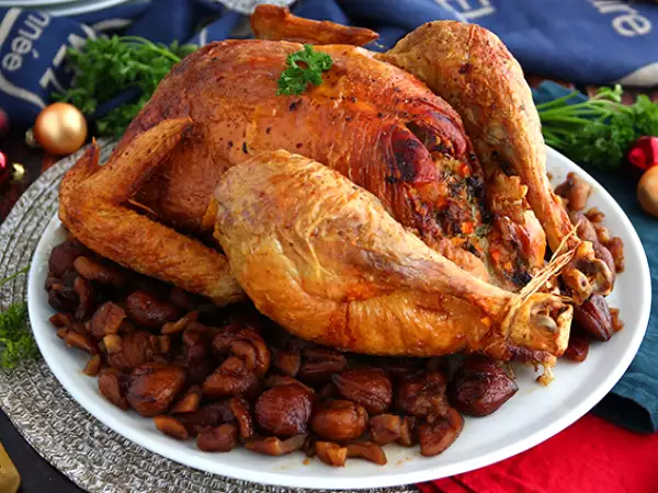 Recept Hagyományos kappan gesztenyével