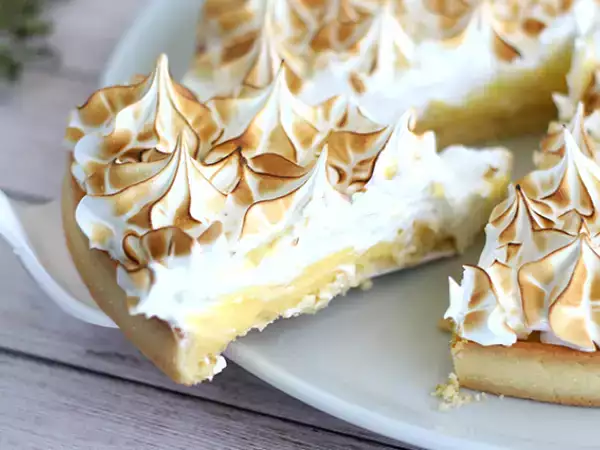 Recept Citromos habcsókos pite