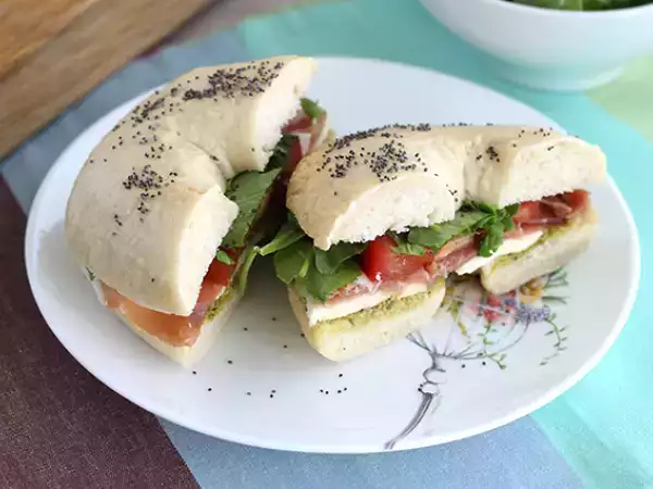 Recept Olasz bagel