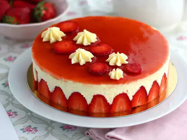 Recept Fraisier (lépésről-lépésre recept)