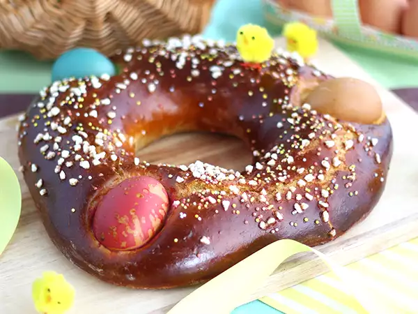 Recept Mouna, hagyományos húsvéti briós