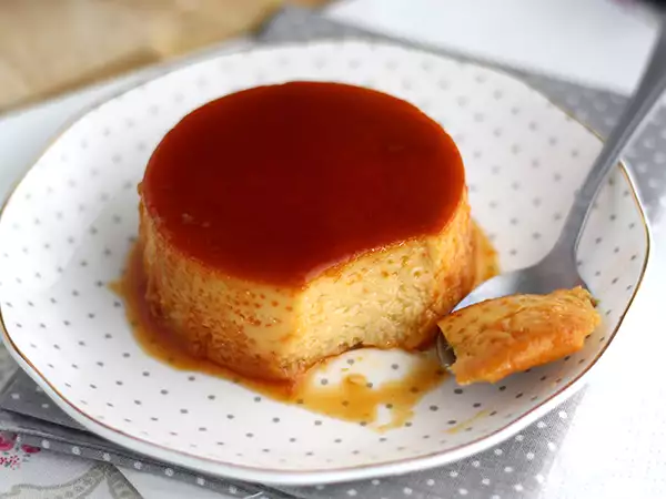 Recept Flan sűrített tejjel
