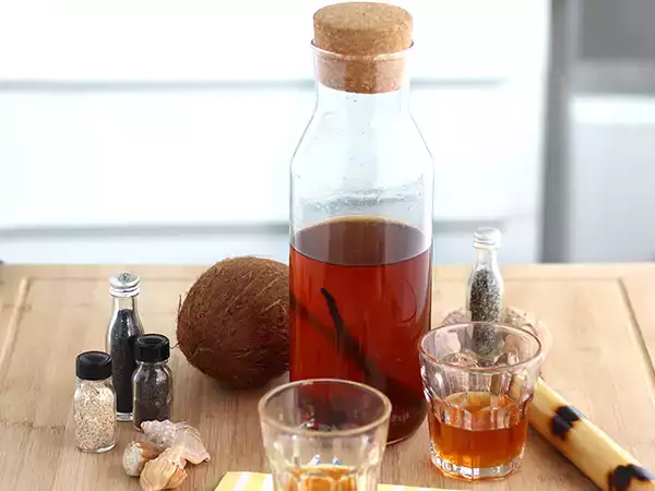 Recept Vaníliával és fahéjjal ízesített rum