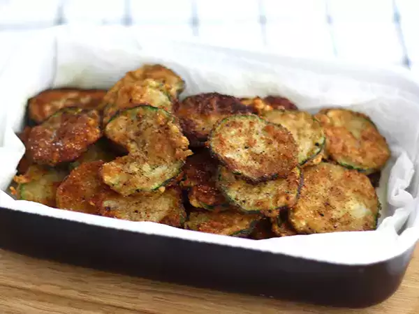 Recept Cukkini chips
