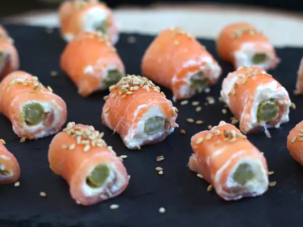 Recept Lazactekercs kecskesajttal és spárgával